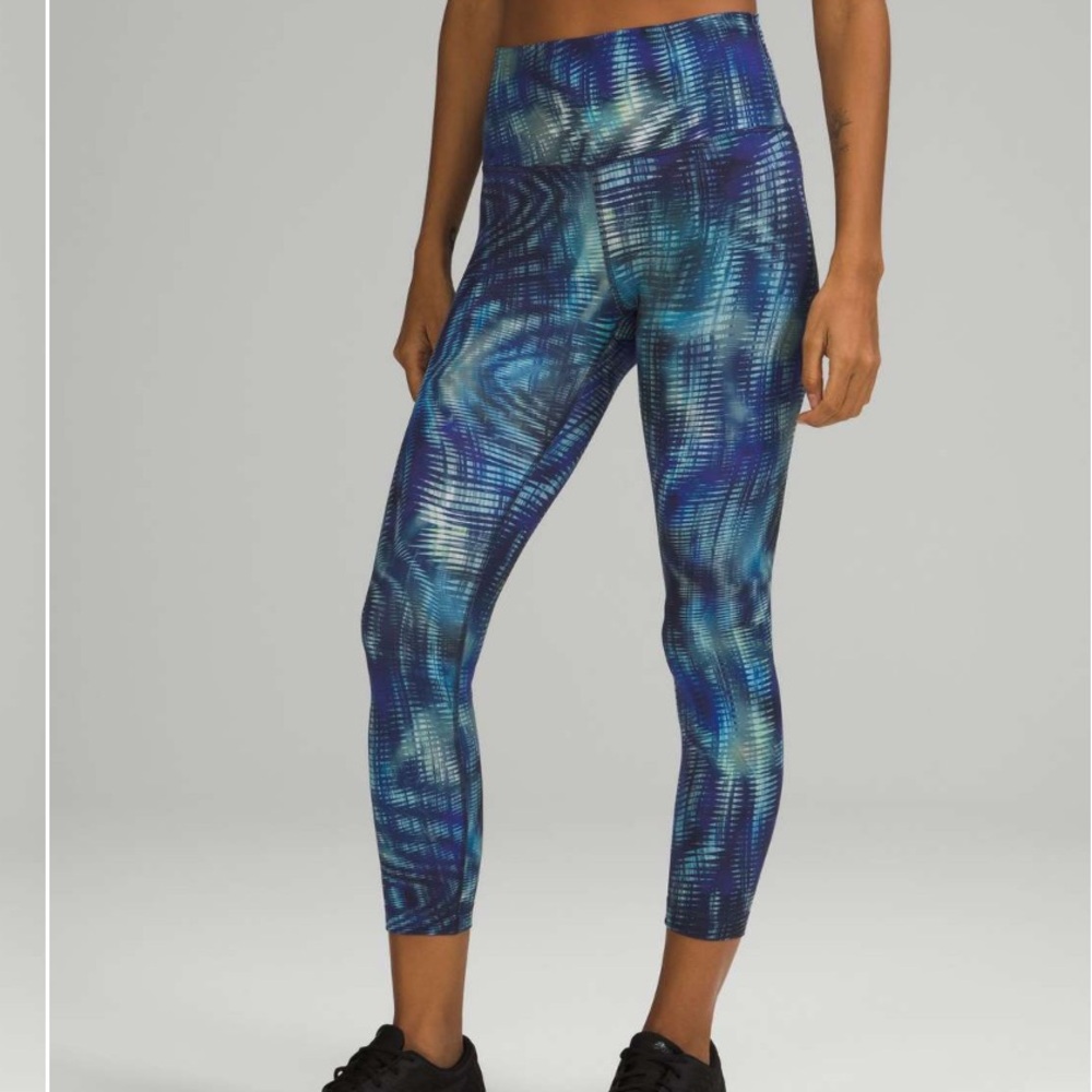Lululemon Wunder Train High Rise Crop, 6